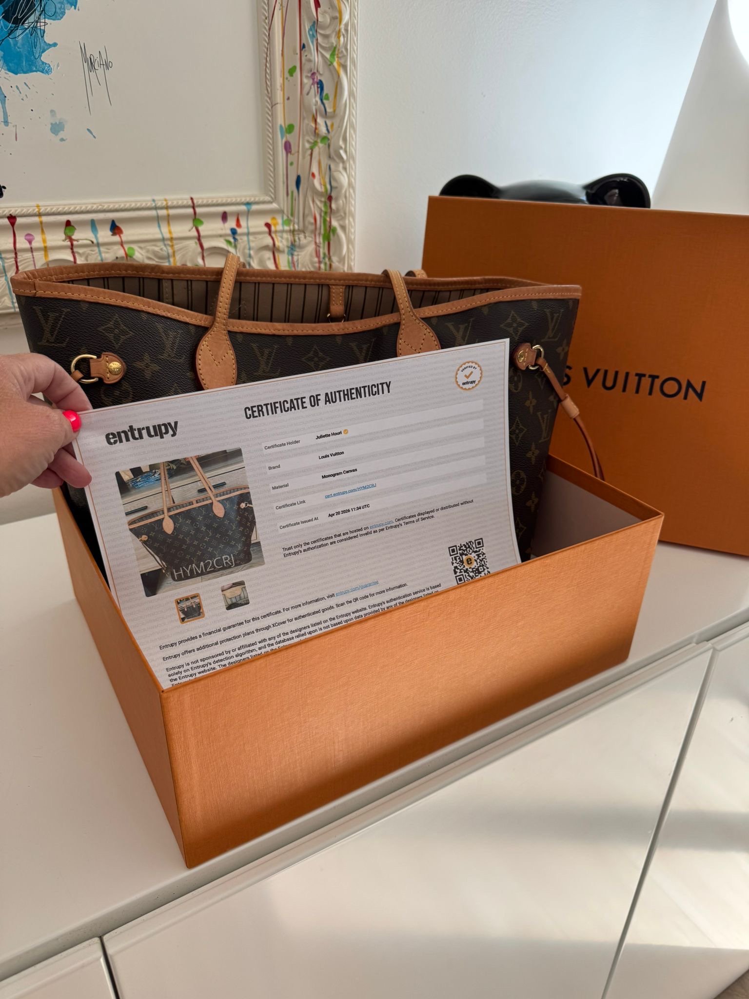 Louis Vuitton Neverfull MM – Monogram – Image 3