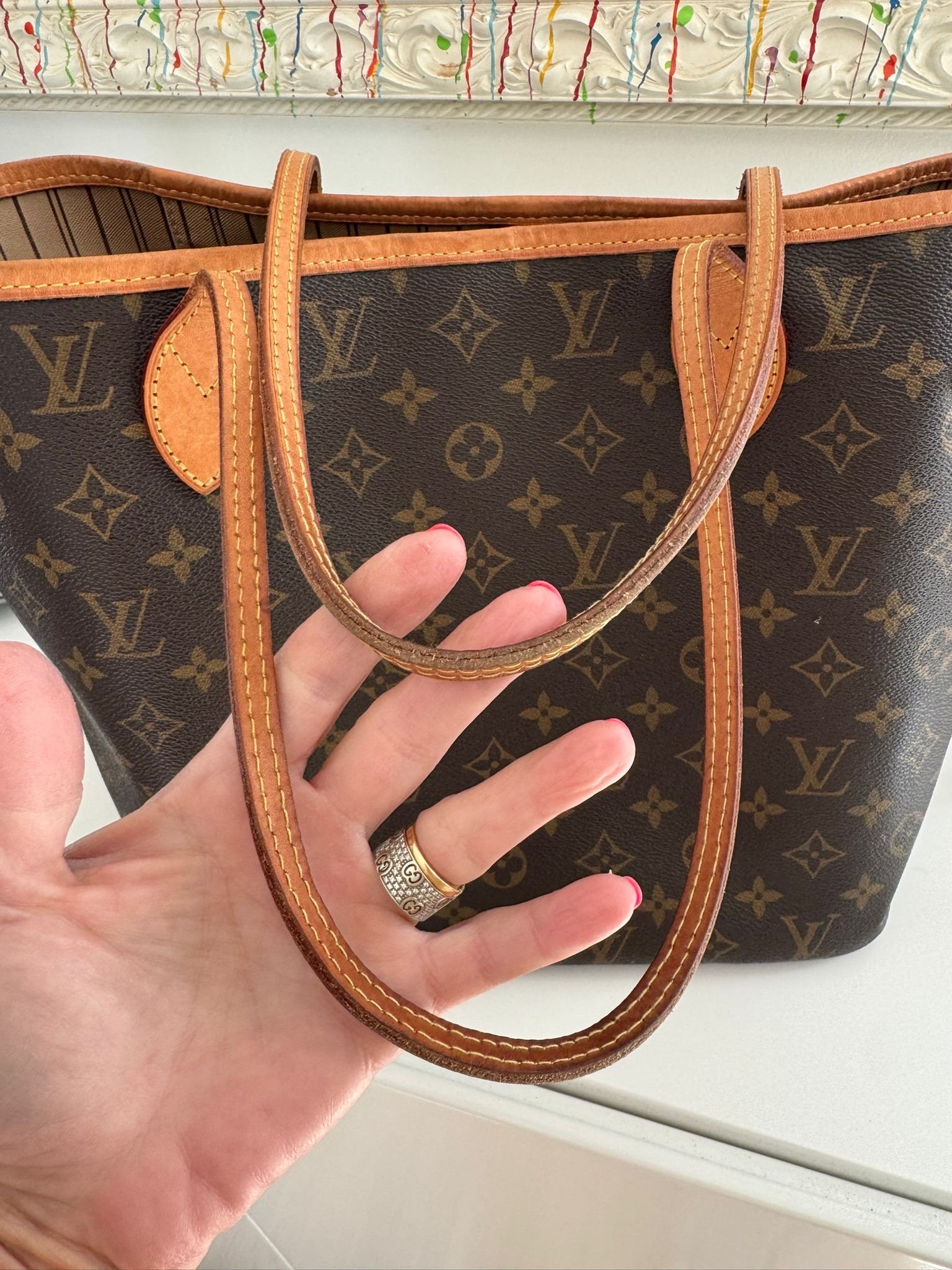 Louis Vuitton Neverfull MM – Monogram – Image 6