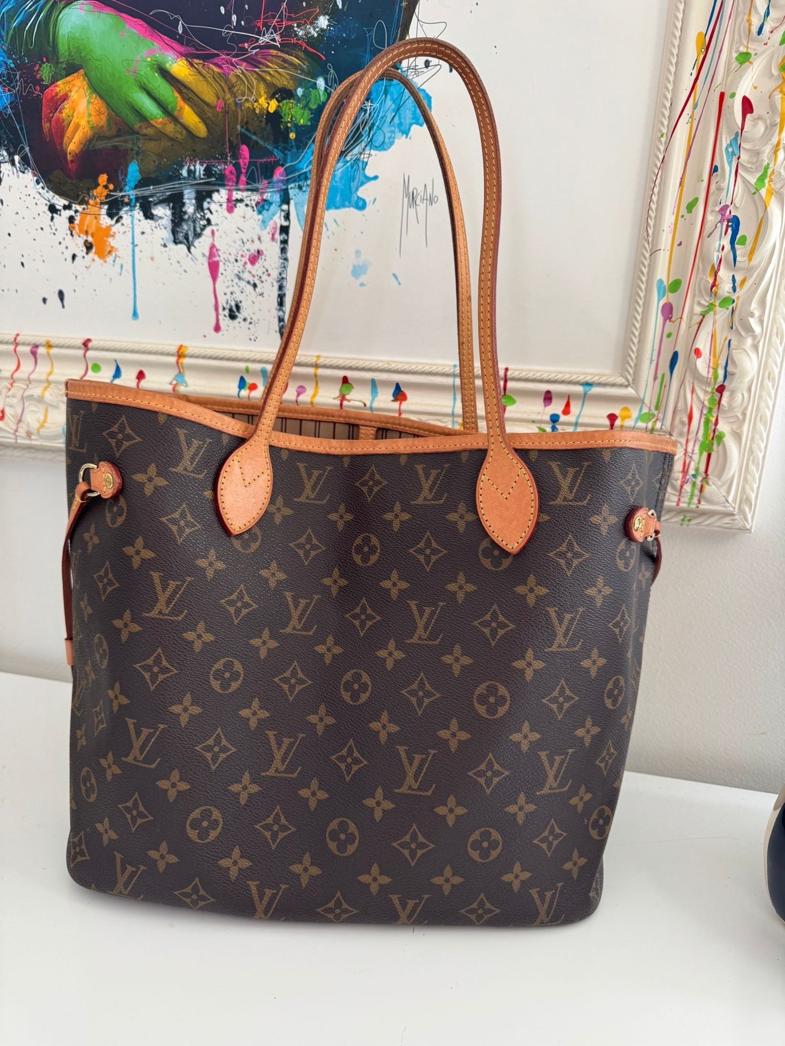 Louis Vuitton Neverfull MM – Monogram – Image 15